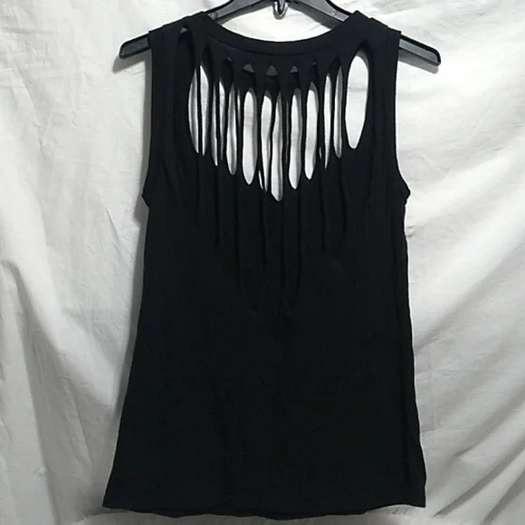 FLASH SALE! RARE! HTF NWOT David Bowie Distressed Tank Sz.M Made In USA 🇺🇸 - Picture 4 of 7